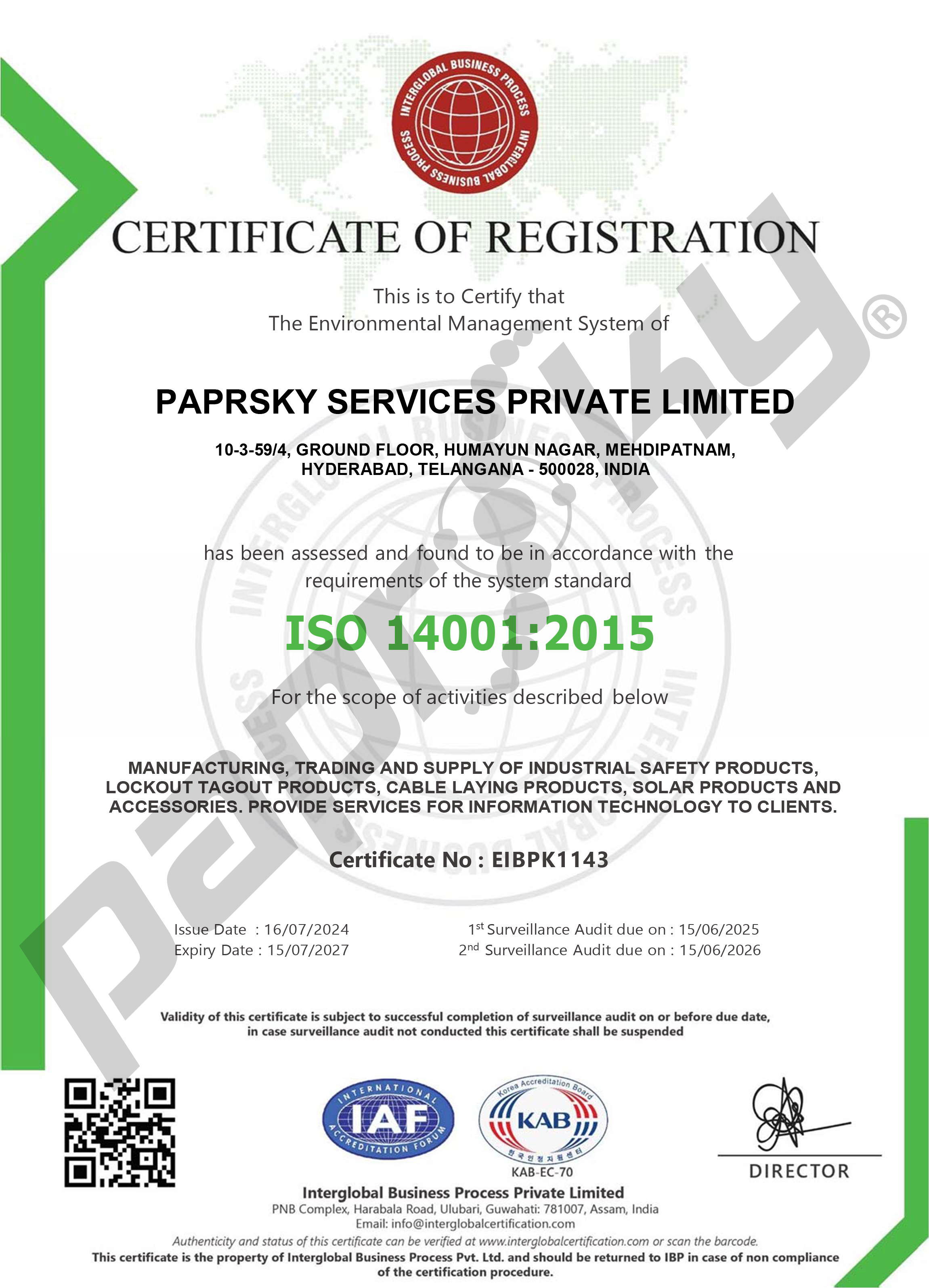 Environmental Management